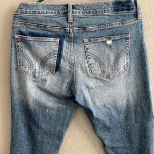 Women's Hollister Low Rise Boyfriend Button Down Size 3R